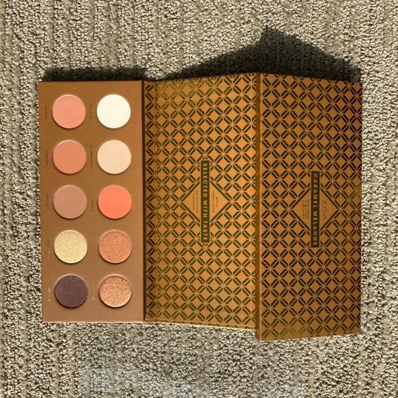 ZOEVA Caramel Melange 10 Colors Eyeshadow Palette - Picture 2 of 9